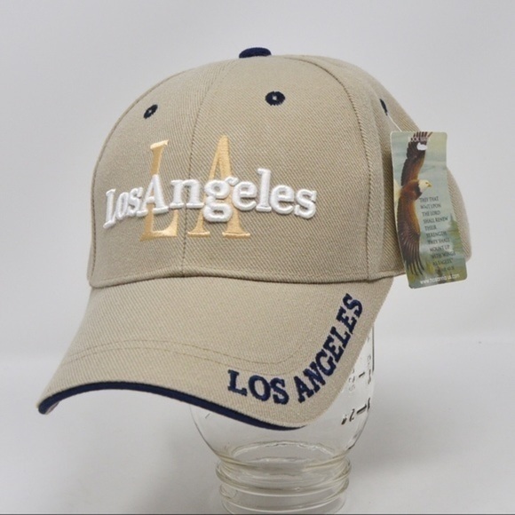Hosanna Acrylic Los Angeles Velcro Back Unisex Hat - Picture 7 of 9